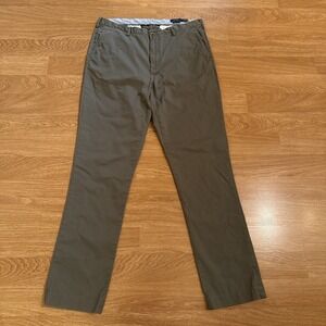 Polo Ralph Lauren Pants Mens Olive Green 38Tx36 (Act 38TX35) Stretch Classic Fit